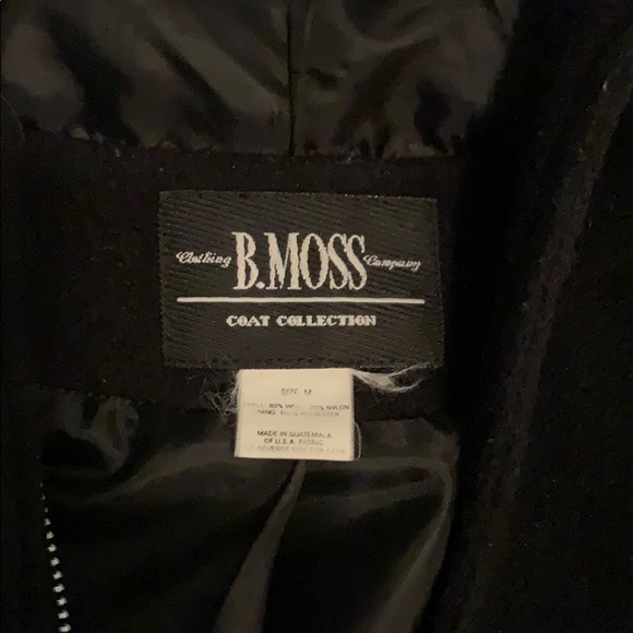 Black Hooded Jacket - Picture 3 of 4